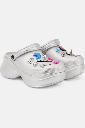 Balenciaga X Crocs platform clogs