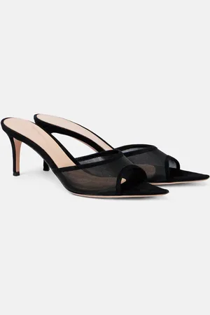 Gianvito Rossi 70 organza mules