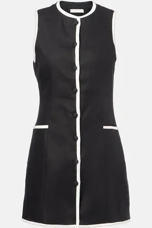 FAITHFULL THE BRAND Leria linen minidress