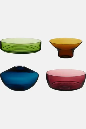 NasonMoretti Jellyfish glass set of 4 centerpieces