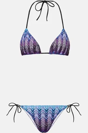 Missoni Zigzag lamÃ© bikini