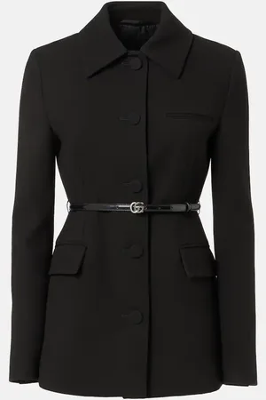 Gucci Wool crÃªpe jacket