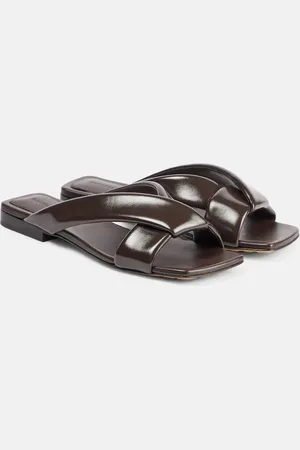 Bottega Veneta Riva leather sandals
