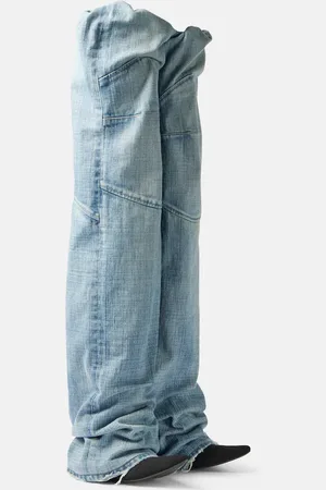 Balenciaga New Flex 90 denim pantaboots