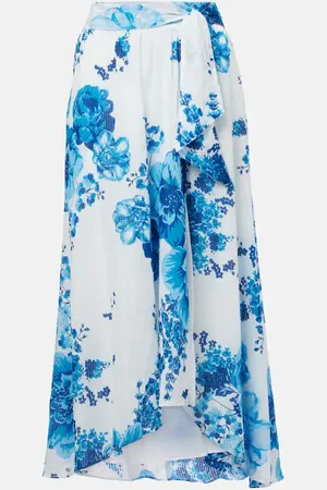POUPETTE ST BARTH Bilitis floral maxi skirt