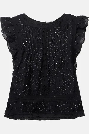 POUPETTE ST BARTH Broderie anglaise cotton top