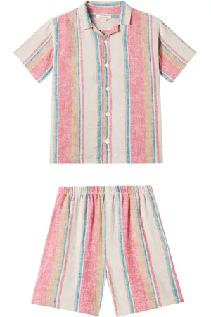 Konges Sløjd Konges SlÃ¸jd Venice linen-blend shirt and shorts set
