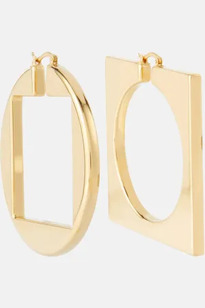 Jacquemus Asymmetric hoop earrings