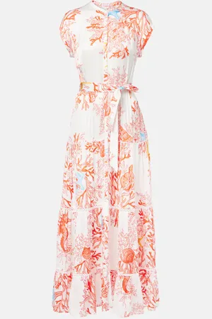 POUPETTE ST BARTH Printed shirt dress