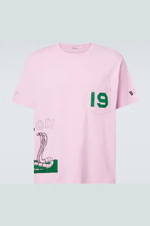 BODE Cobra printed cotton jersey T-shirt