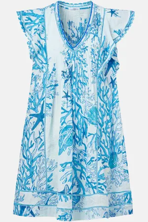 POUPETTE ST BARTH Camelia printed cotton minidress