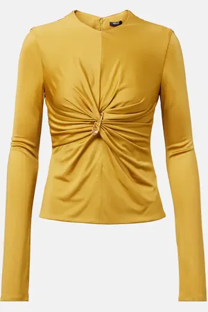 VERSACE Safety Pin jersey top