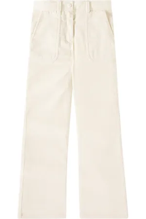 Moncler Cotton corduroy wide-leg pants