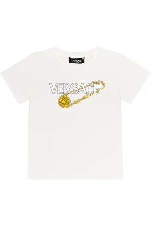 VERSACE Safety Pin cotton jersey T-shirt