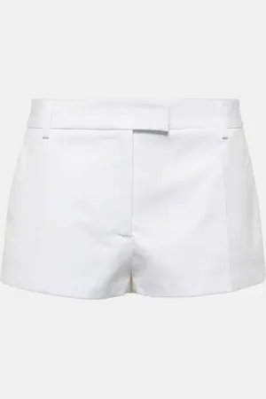 VALENTINO Cotton poplin shorts