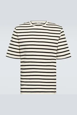 Jil Sander Striped cotton T-shirt