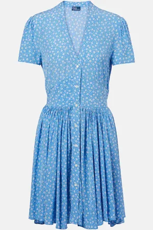 Ralph Lauren Floral crÃªpe shirt dress