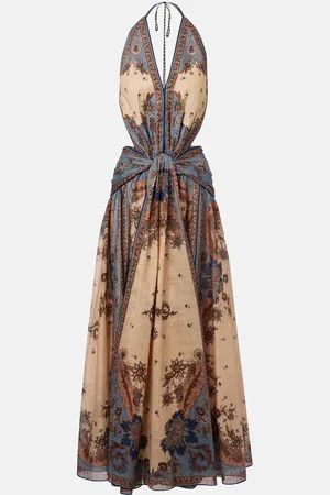 ZIMMERMANN Ascension printed cotton maxi dress