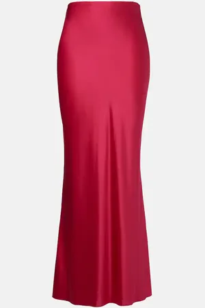 The Sei Bias silk satin maxi skirt