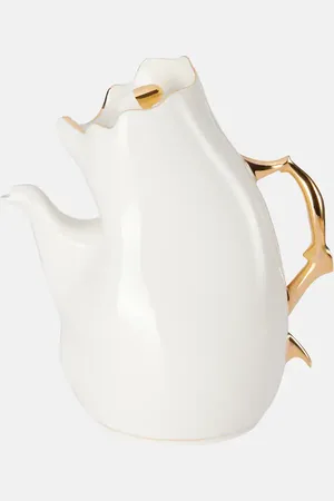 SELETTI Meltdown porcelain teapot by JordanLuca