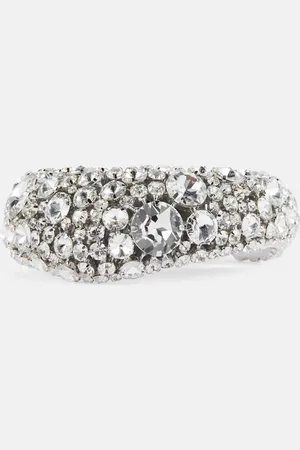 AREA Crystal-embellished choker