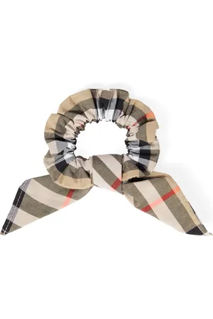 Burberry Burberry Check cotton scrunchie