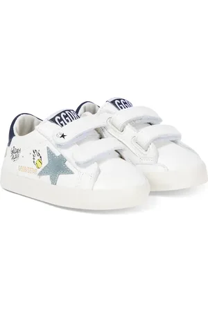Golden Goose Baby May School leather sneakers