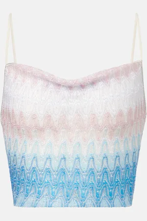 Missoni Wave cropped top