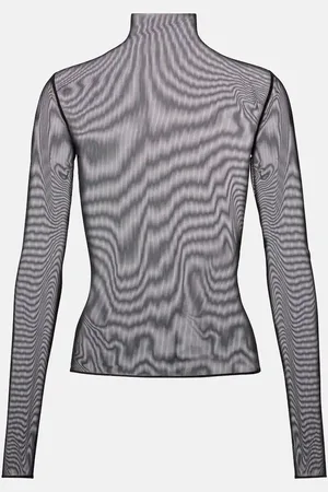 The Frankie Shop Tulia sheer mesh top