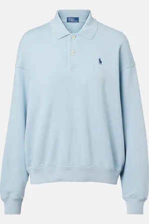 Ralph Lauren Cotton-blend polo sweater