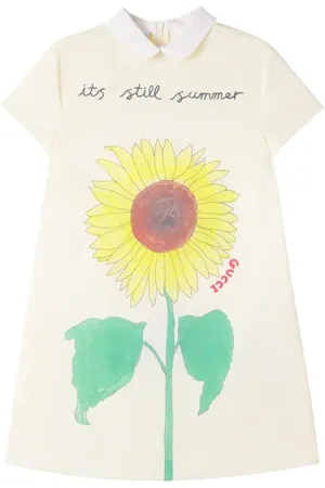 Gucci Printed cotton dress