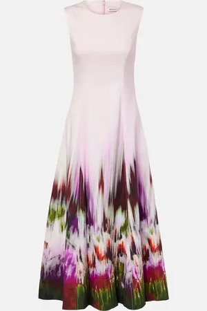Simkhai Magnolia cotton and rayon-blend midi dress