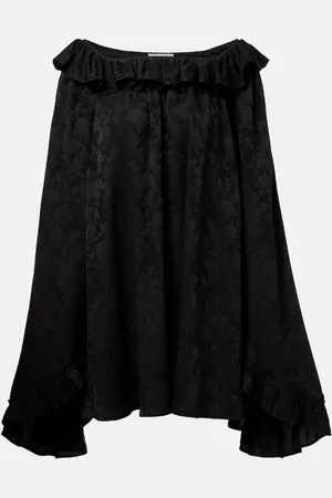 Chloé ChloÃ© Ruffled jacquard silk minidress