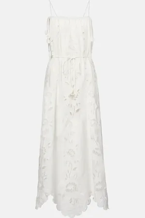 Farm Rio Broderie anglaise maxi dress
