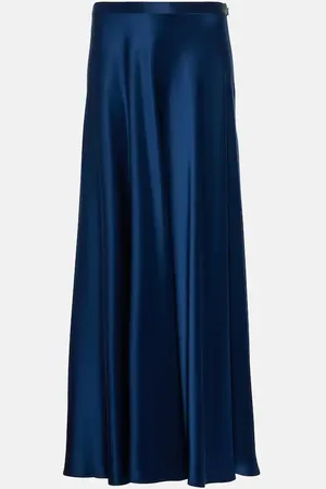 Ralph Lauren Satin maxi skirt