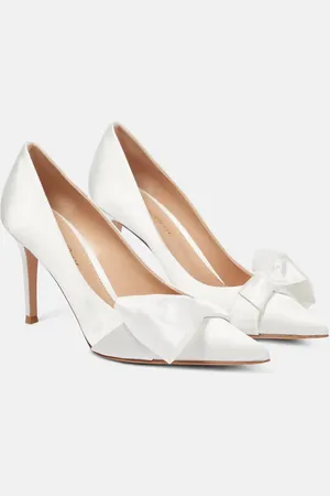 Gianvito Rossi Safira bow-trimmed pumps