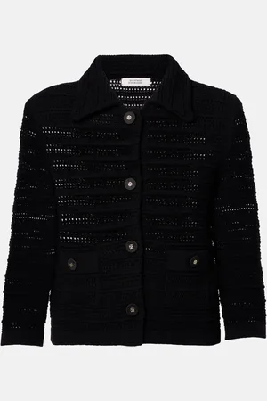 Dorothee Schumacher Precise Pointelle cotton-blend cardigan