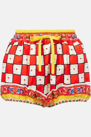 Dolce & Gabbana Printed cotton shorts