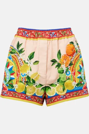Dolce & Gabbana Printed cotton shorts