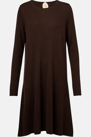 Jardin des Orangers Wool and cashmere midi dress