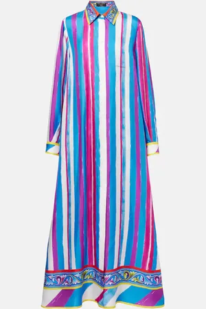 Dolce & Gabbana Striped silk kaftan