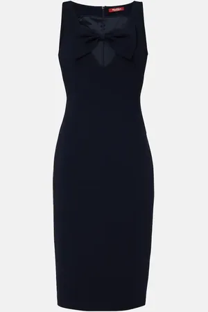 Max Mara Alfiere cady midi dress