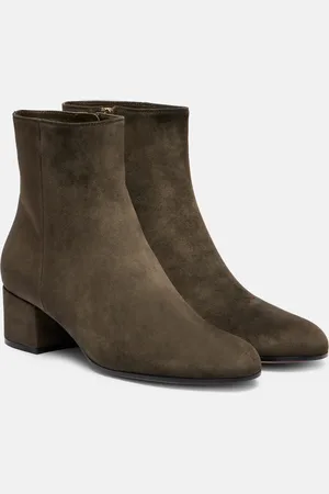 Gianvito Rossi Joelle 45 suede ankle boots