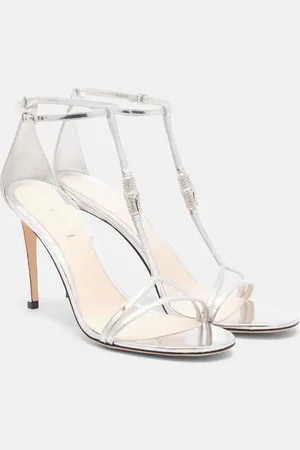 Gucci Embellished leather sandals