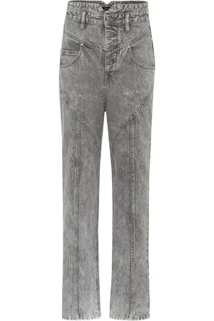 Isabel Marant Anastasia high-rise straight jeans