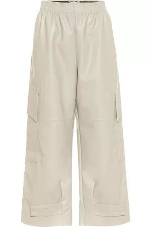Stella McCartney Sylvia faux leather cargo pants