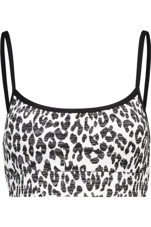 The Upside Natacha leopard-print sports bra