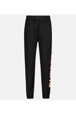 Burberry Logo cotton jersey trackpants