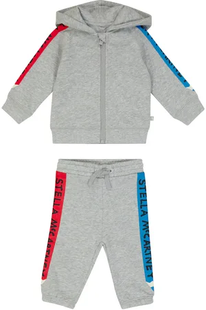 Stella McCartney Baby printed cotton jersey tracksuit
