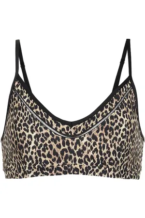 The Upside Leopard-print sports bra